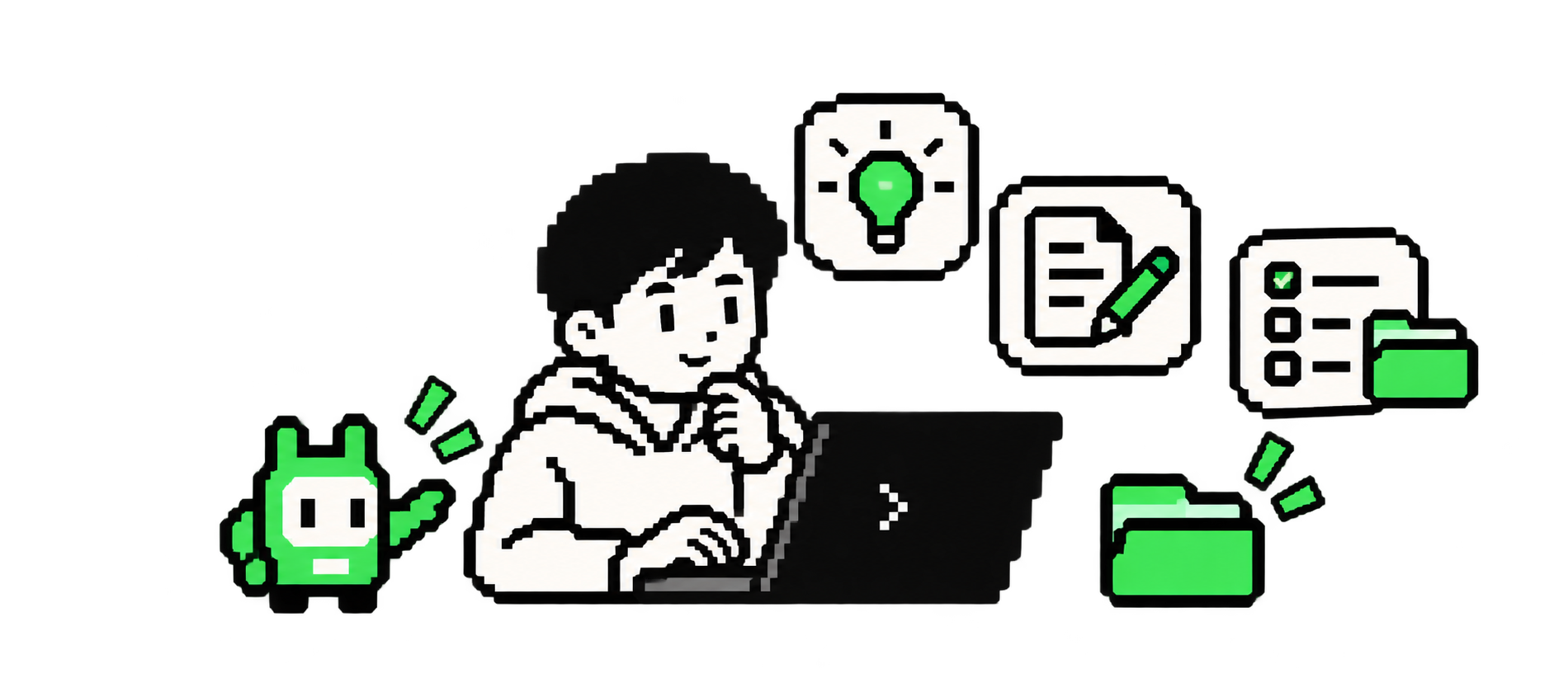 WorkBuddy 用户在 AI 小伙伴陪伴下，查看提问、创作和清单工作区三种模式